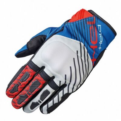 Held HAMADA 2 adventure rukavice vel.9 šedé/modré/červené